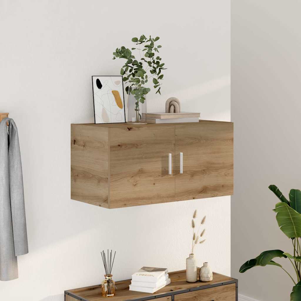 Wandschrank Weiß 80 x 39 x 40 cm Holzwerkstoff