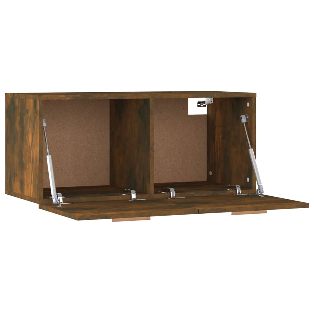 Wandschrank Weiß 80x35x36,5 cm Holzwerkstoff