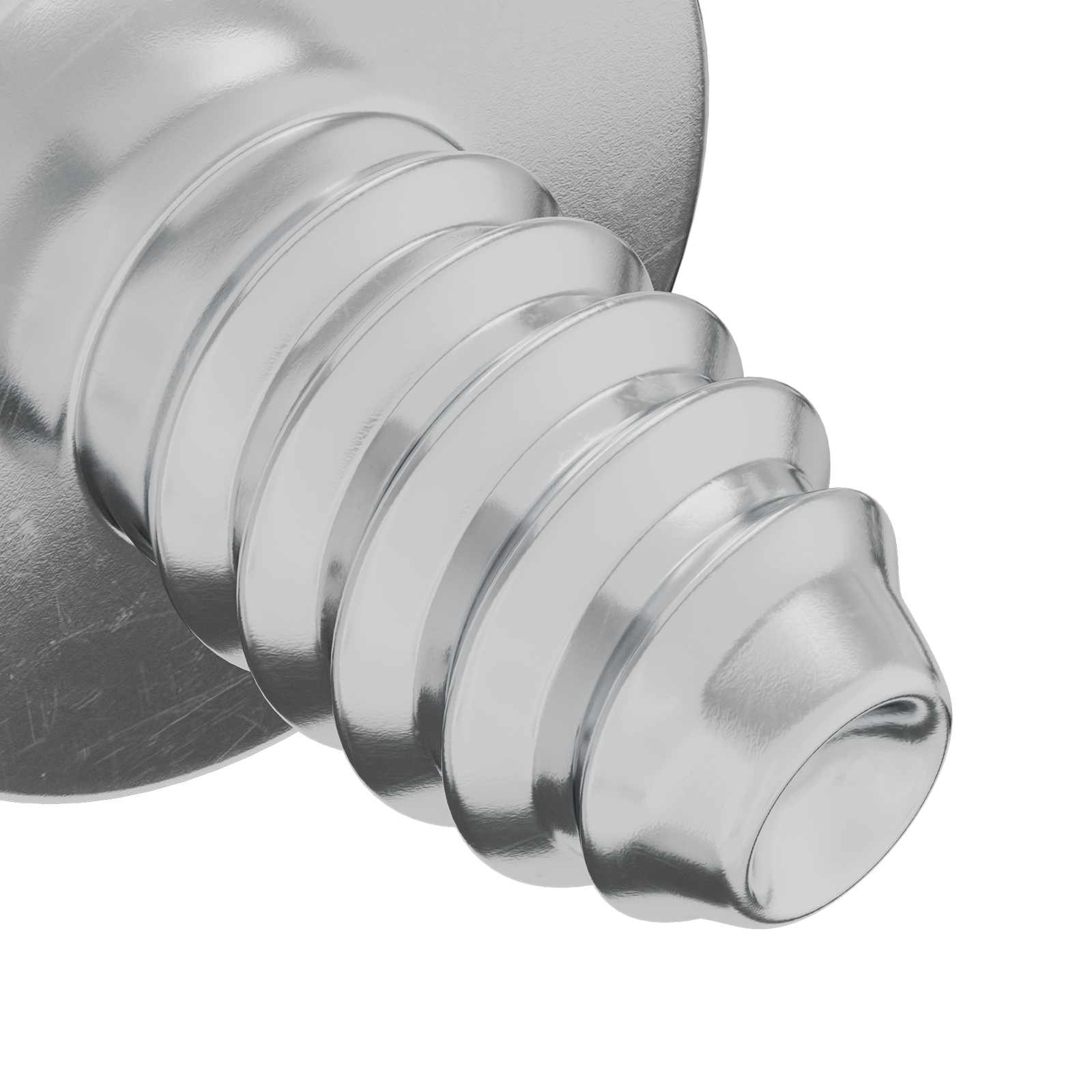 Schloss-Schrauben 2 pcs Silber M4 x 5 mm Eisen