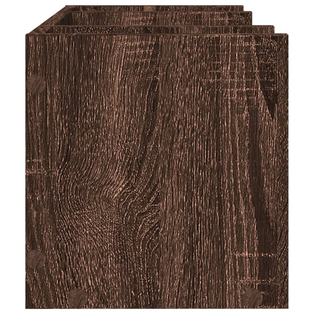 Schreibtisch-Organizer Weiß 44,5x24x25 cm Holzwerkstoff