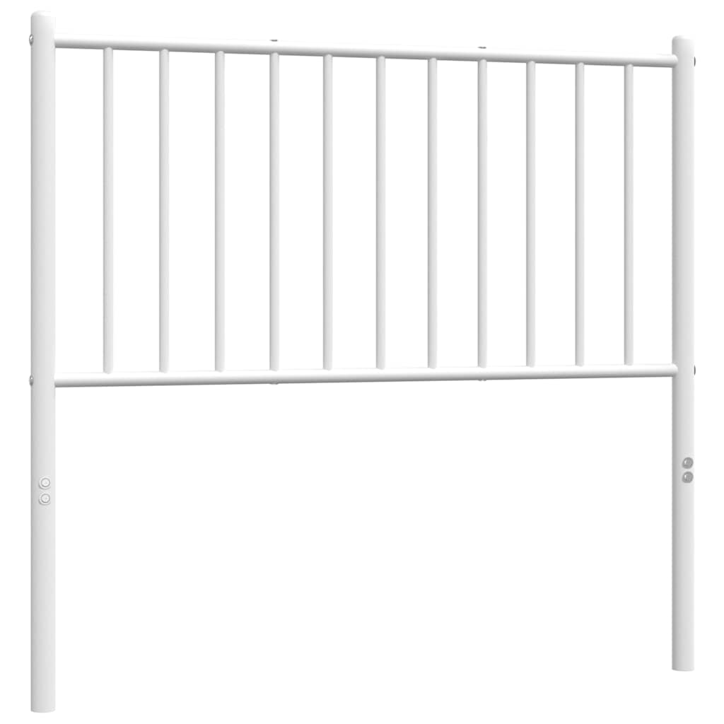 Ersatz-Kopfteil Metall Schwarz 75 cm