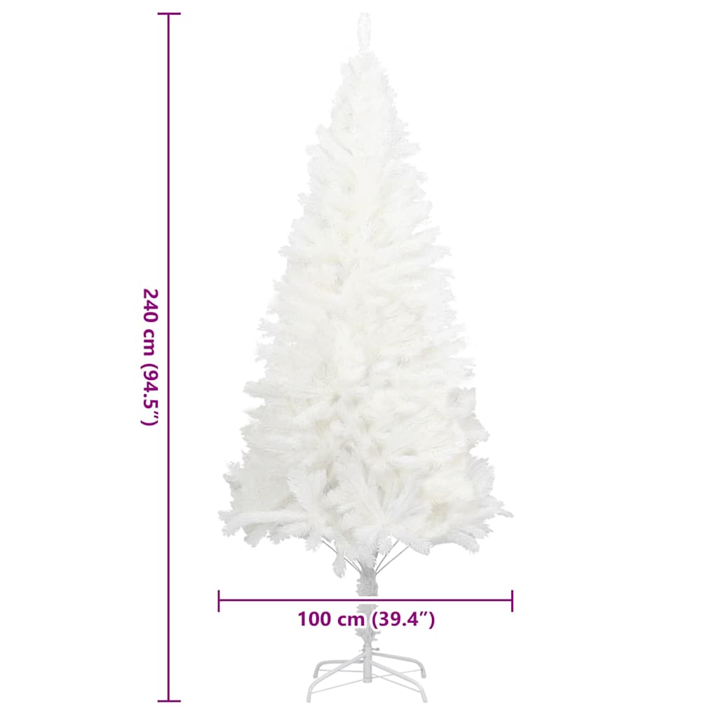 Künstlicher Weihnachtsbaum Naturgetreue Nadeln 150 cm Grün
