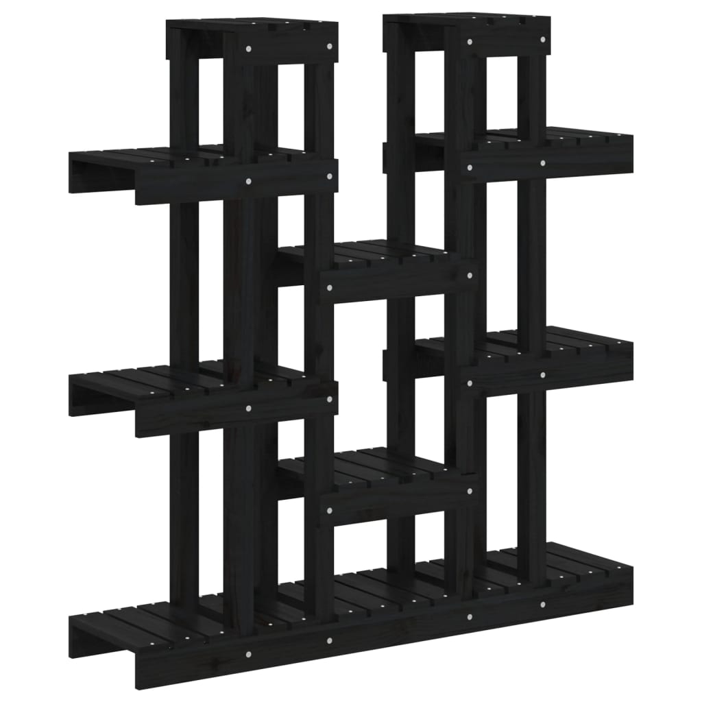 Pflanzenständer 85x25x109,5 cm Massivholz Kiefer