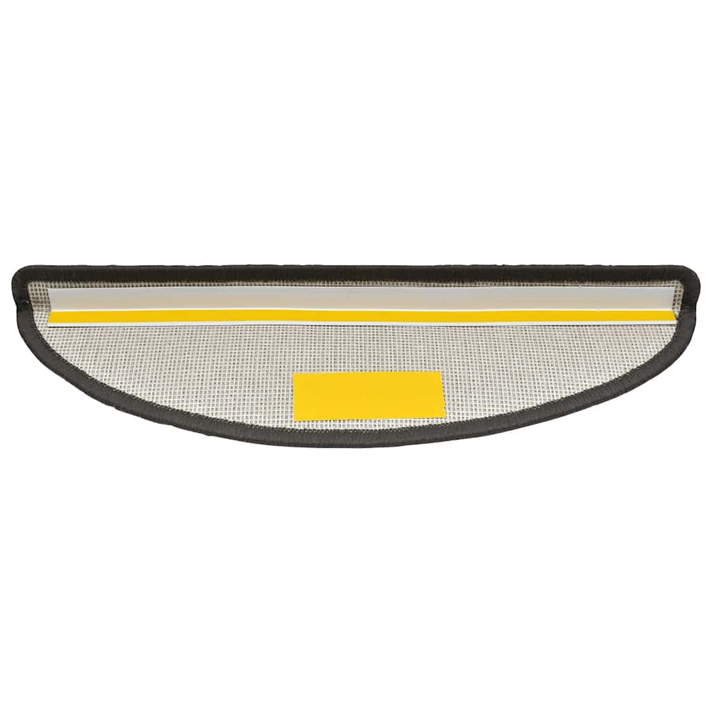 Stufenmatten 15 Stk. 56x17x3 cm Anthrazit Halbrund