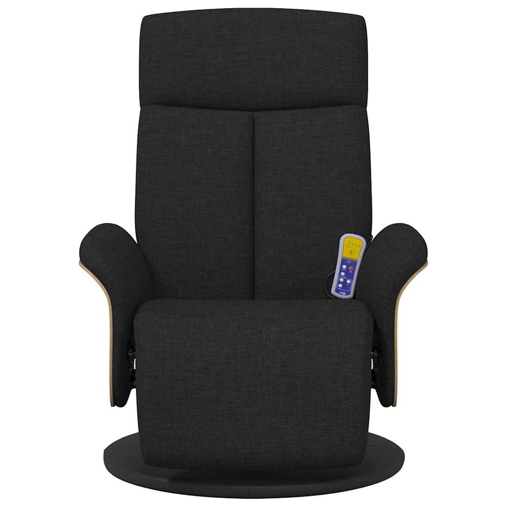 Massage Relaxsessel Schwarz 79 x 87 x 104,5 cm Stoff