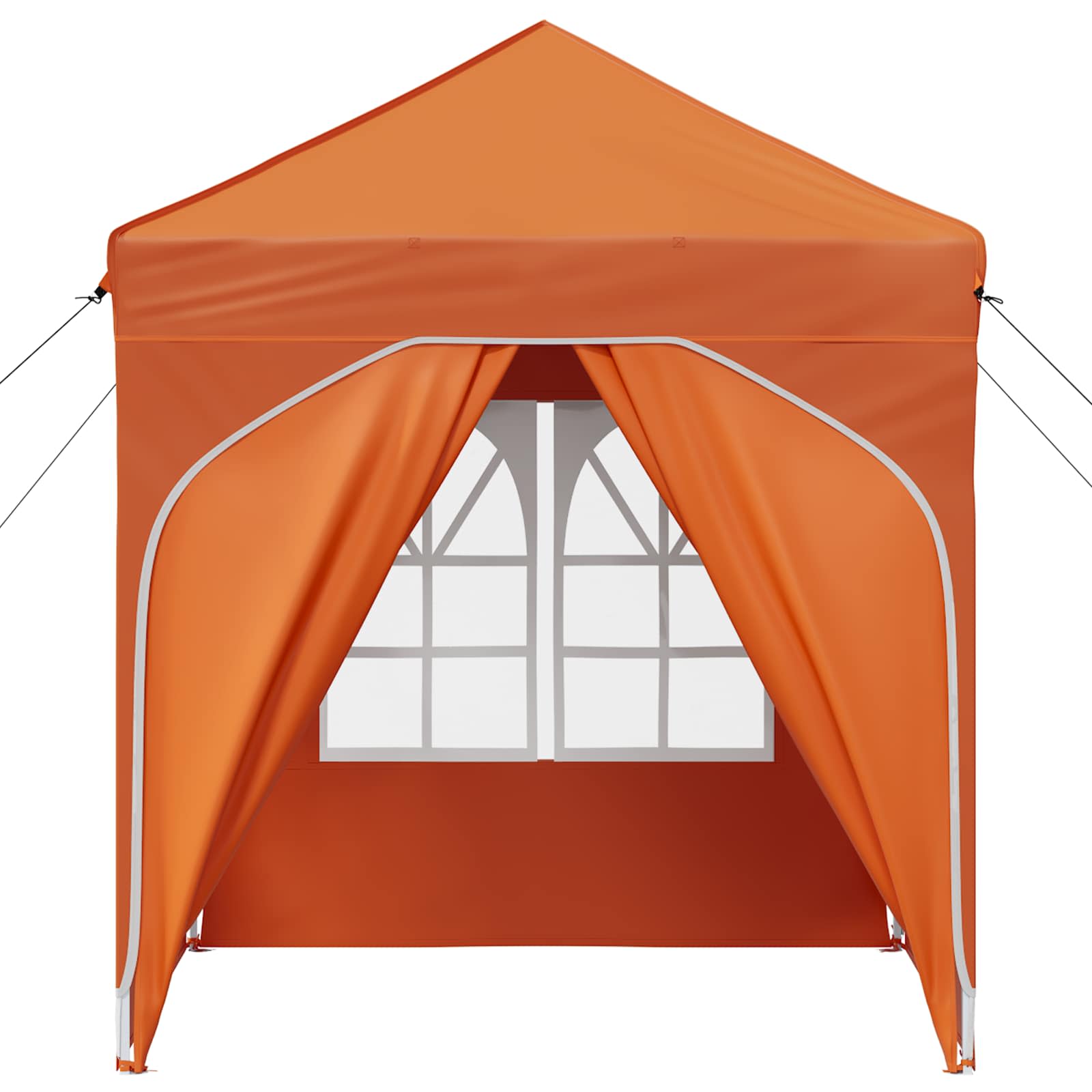 Pop-up Partyzelt 194 x 194 x 245 cm Creme