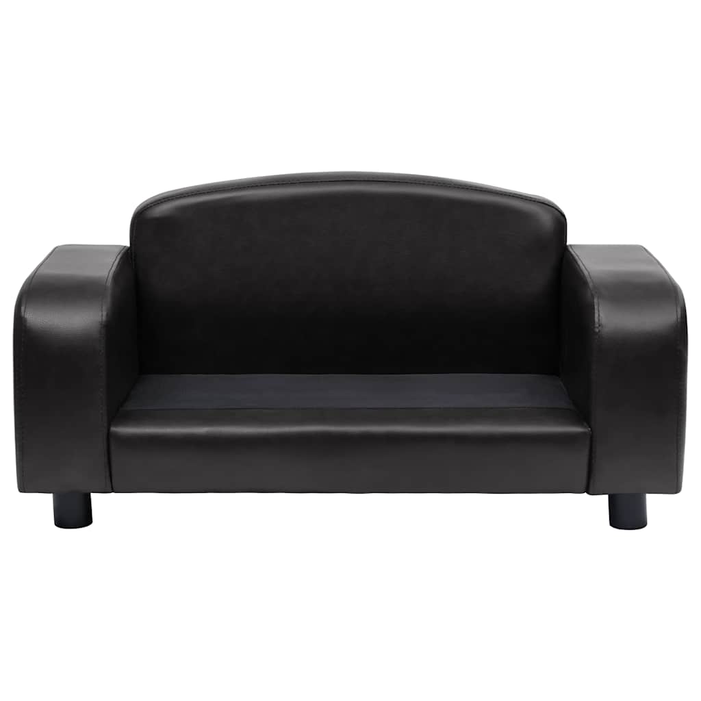 Hundesofa Grau 80x50x40 cm Kunstleder