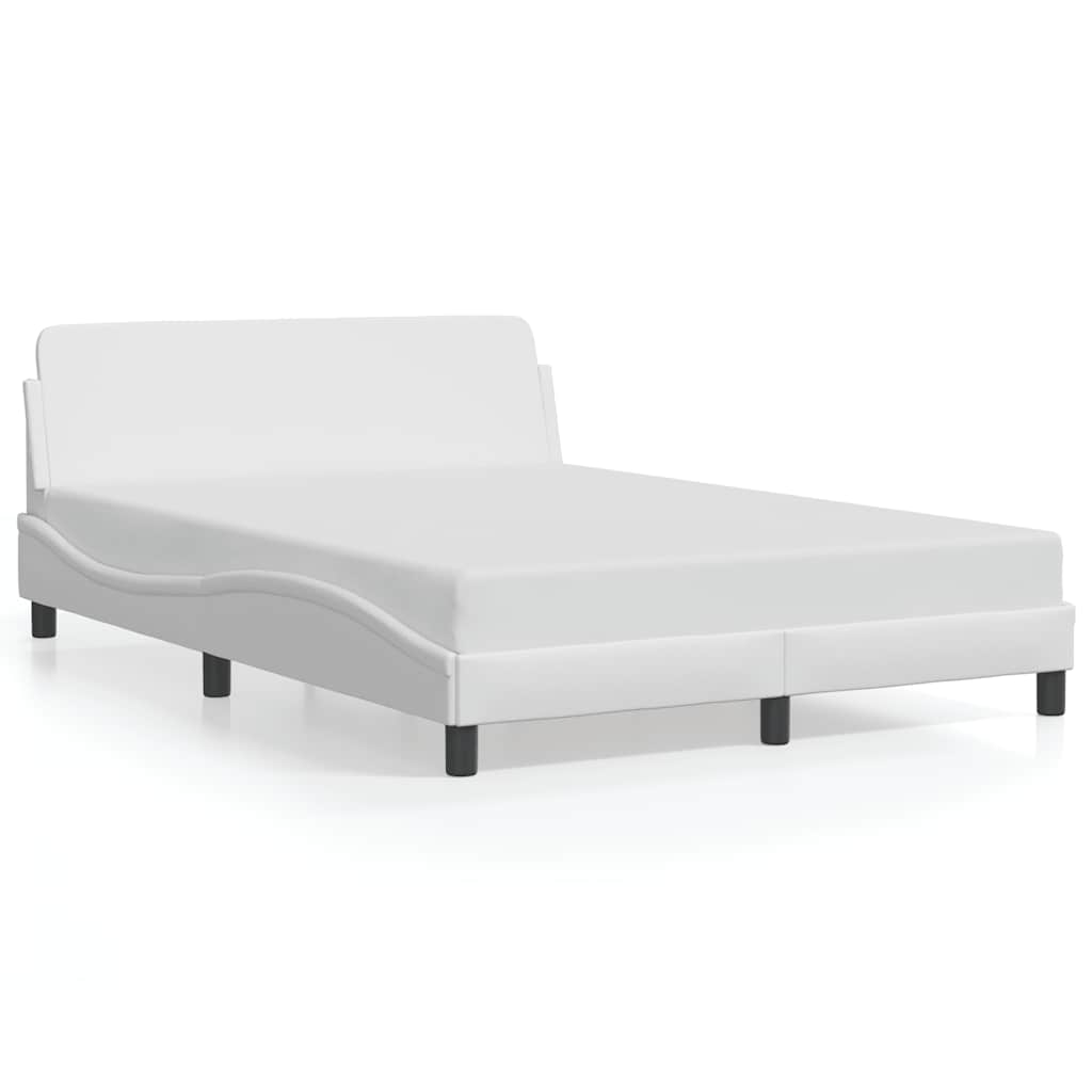Bettgestell "Dover" Schwarz 80x200 cm Kunstleder