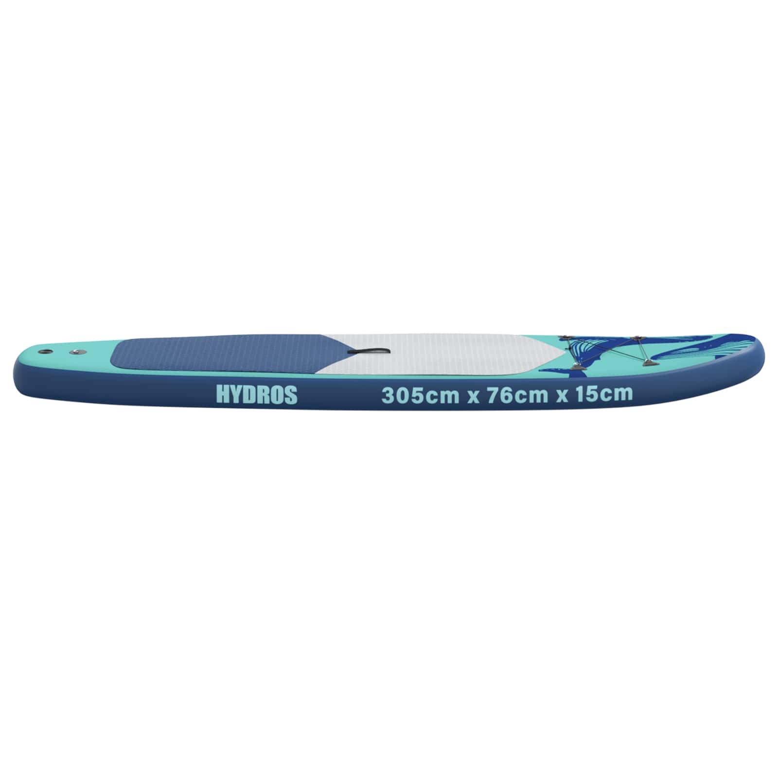 Aufblasbares Stand Up Paddle Board HYDROS 305 x 76 x 15 cm für