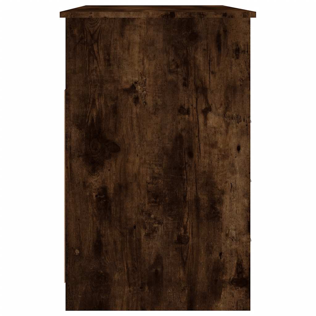 Schreibtisch mit Schubladen Weiß 102x50x76 cm Holzwerkstoff