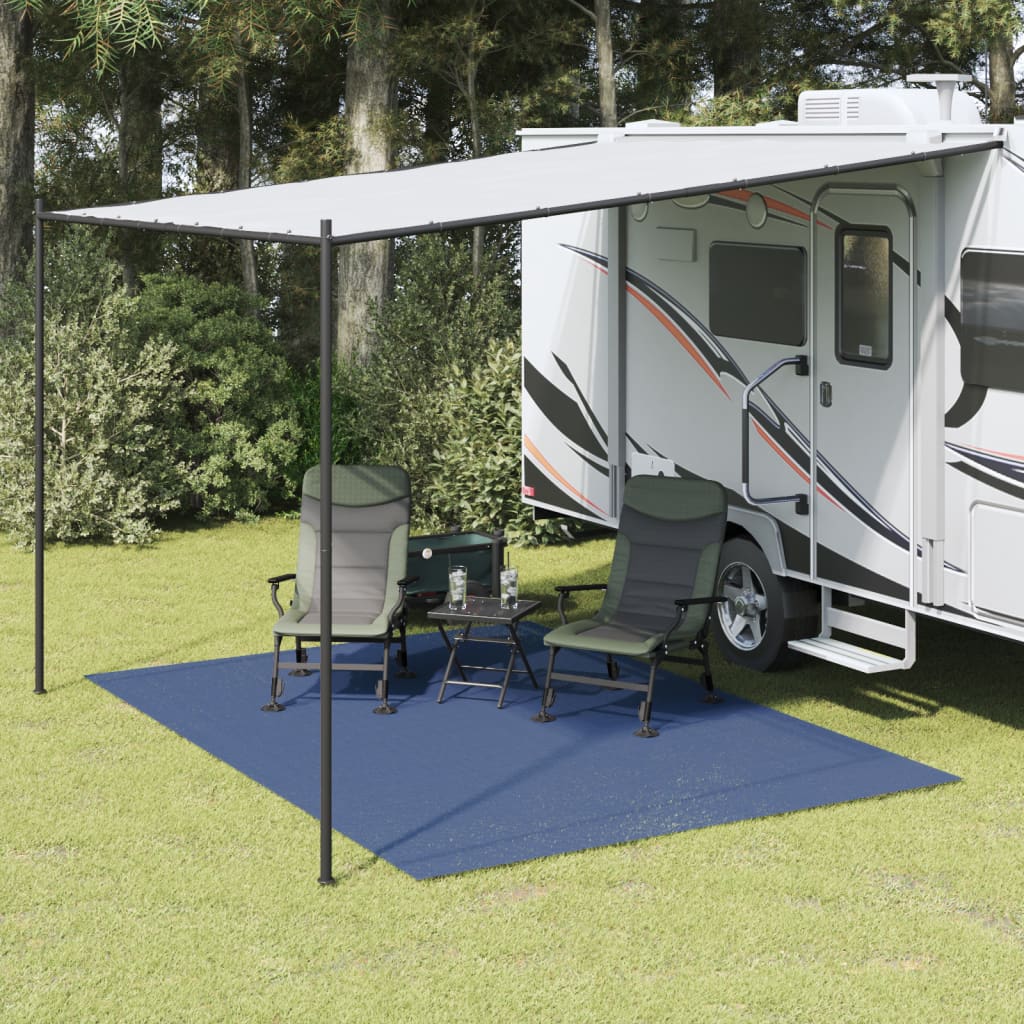 Zeltteppich Anthrazit 4x2 m