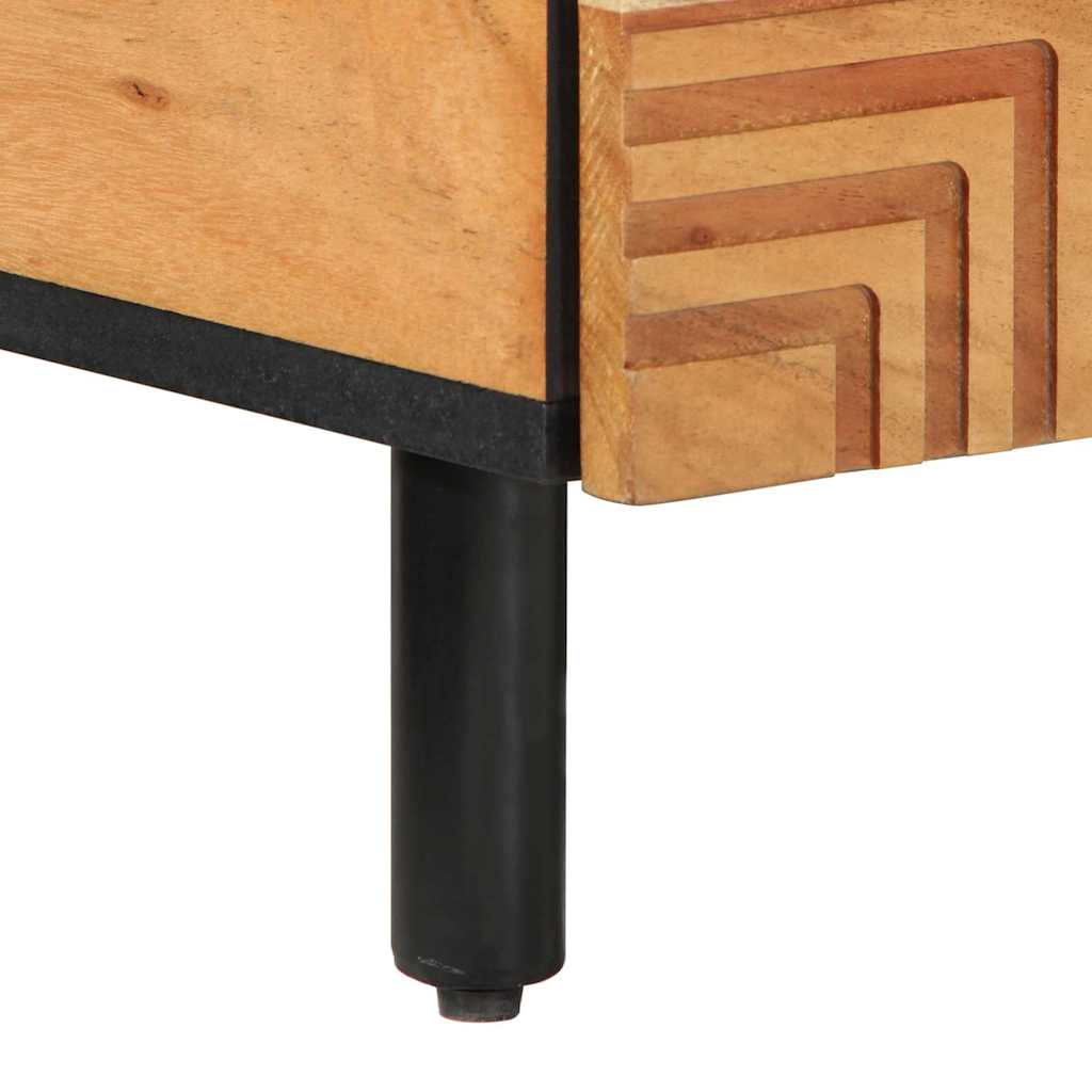 Couchtisch Braun 100 x 54 x 40 cm Massivholz Akazie