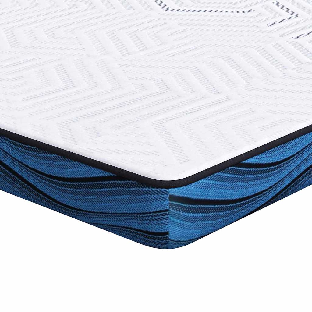 Matratzenauflage Weiß 70 x 200 cm Jacquard-Stoff