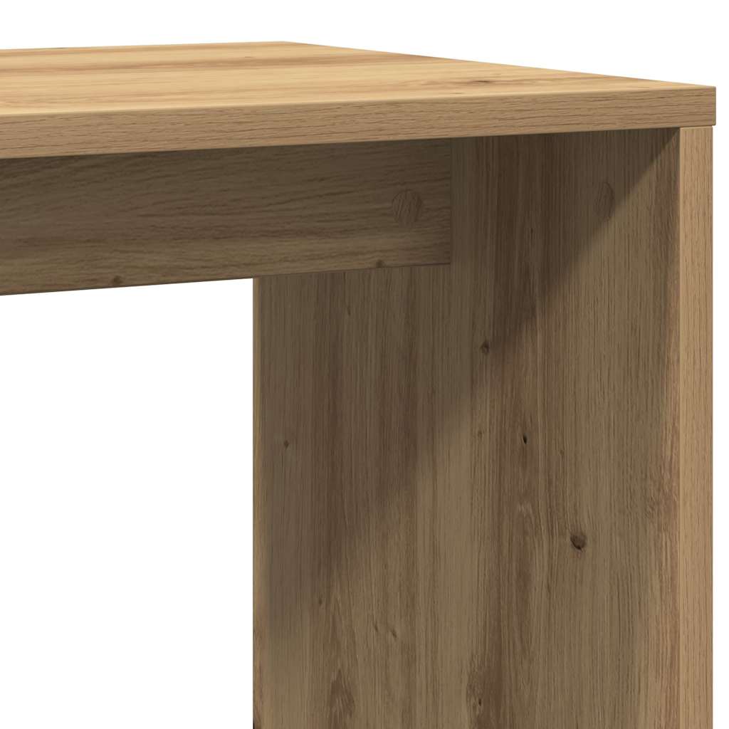 Beistelltisch Weiß 59x36x38 cm Holzwerkstoff