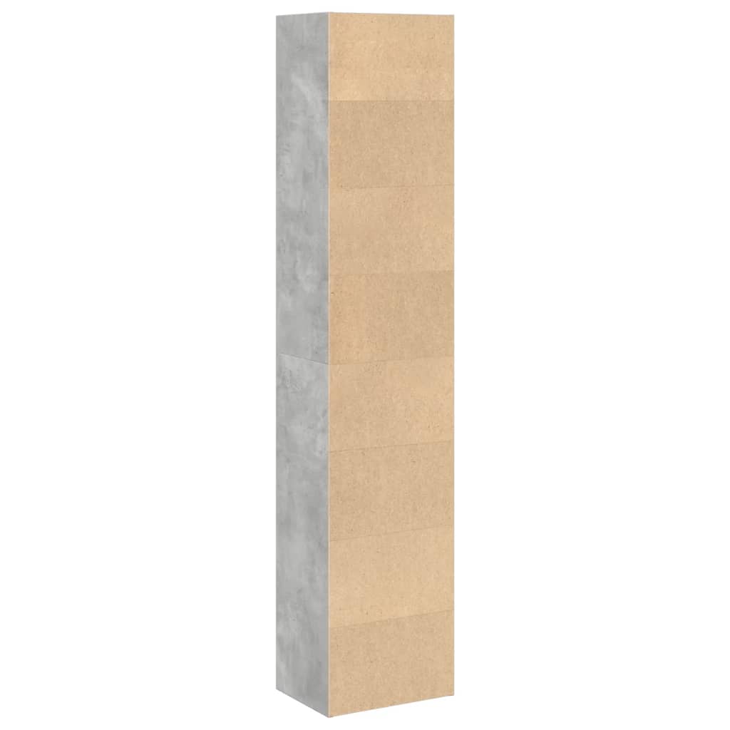 Bücherregal Weiß 80x30x189 cm Holzwerkstoff