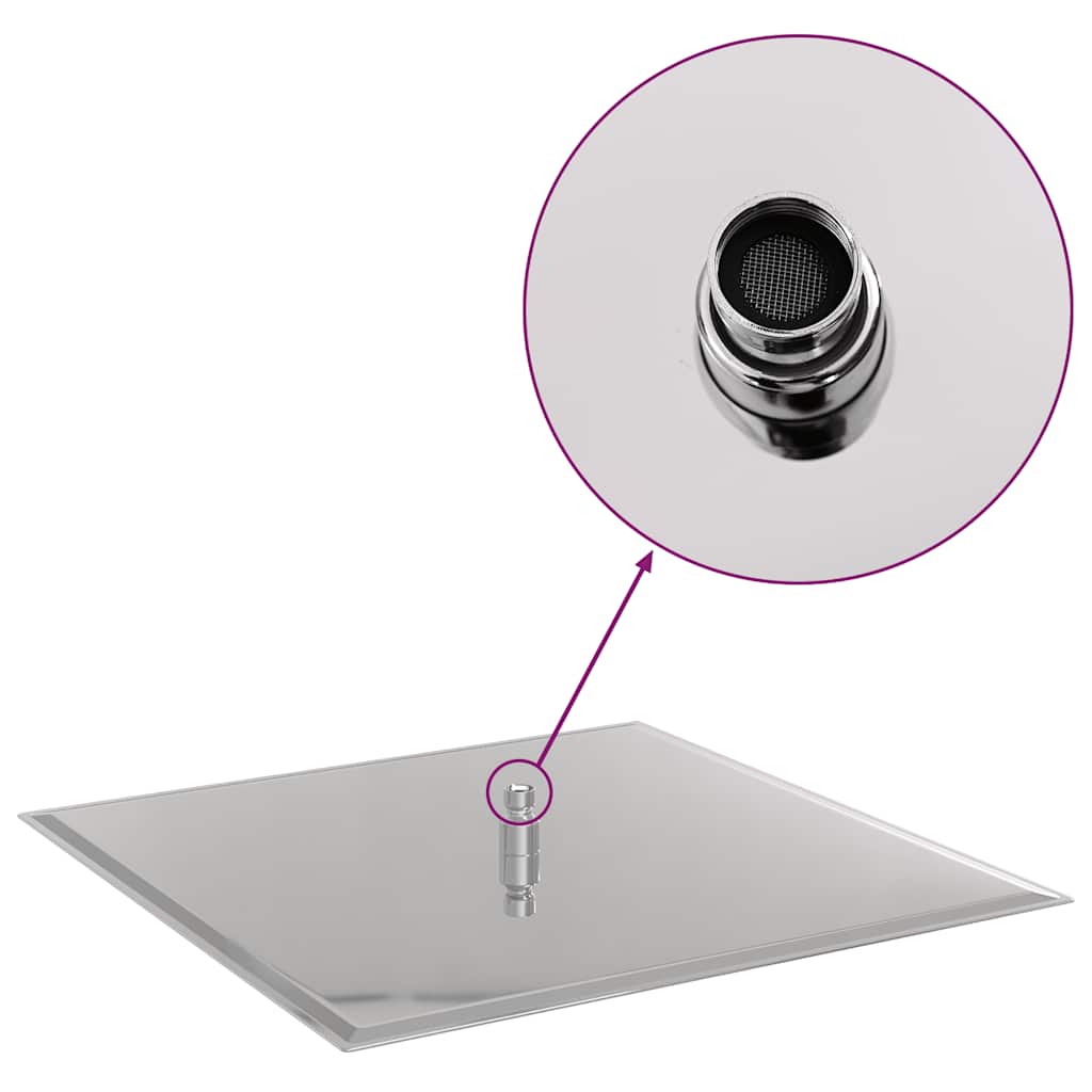Regenbrause Edelstahl 304 30 cm Rund