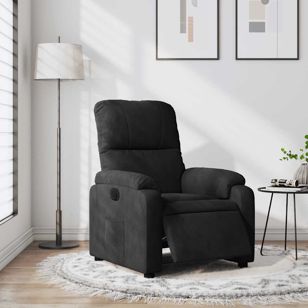 Relaxsessel Elektrisch Braun Mikrofasergewebe