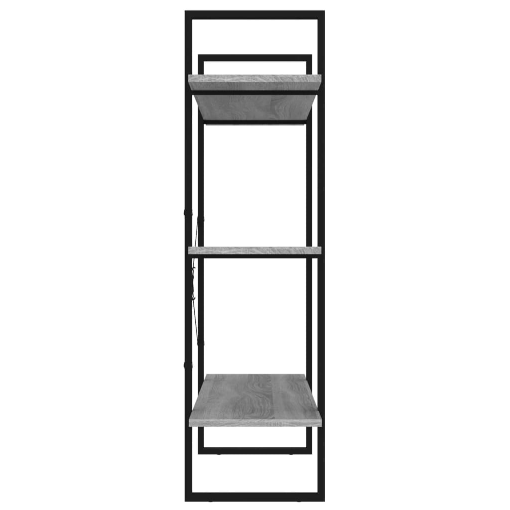 Bücherregal Weiß 100x30x105 cm Holzwerkstoff