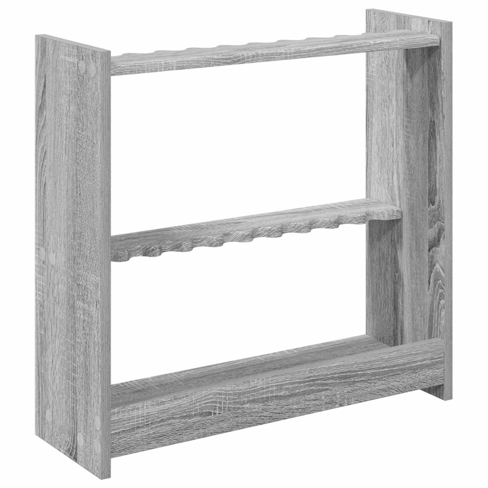 Billardqueue-Ständer Holzwerkstoff 60 x 20 x 57 cm Weiß