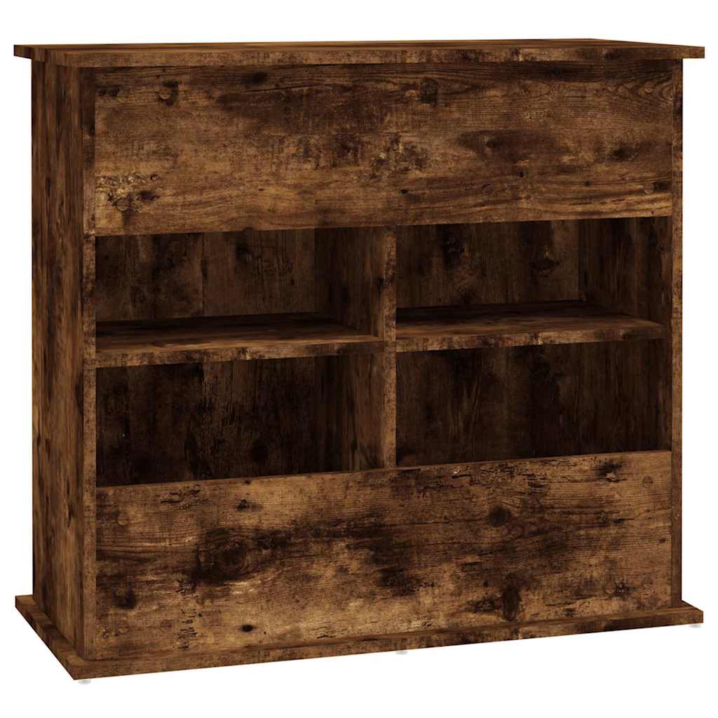 Aquariumständer Weiß 81x36x73 cm Holzwerkstoff