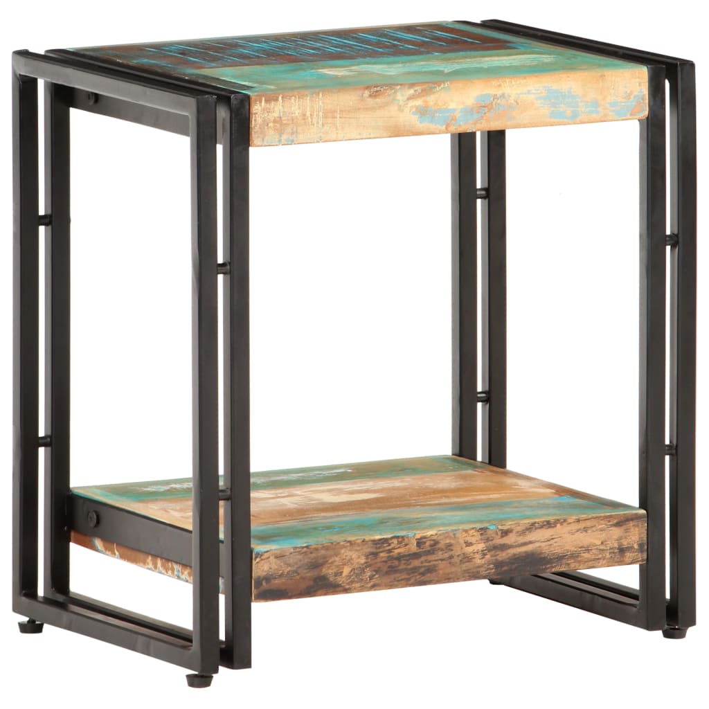 Beistelltisch 40x30x40 cm Raues Mangoholz