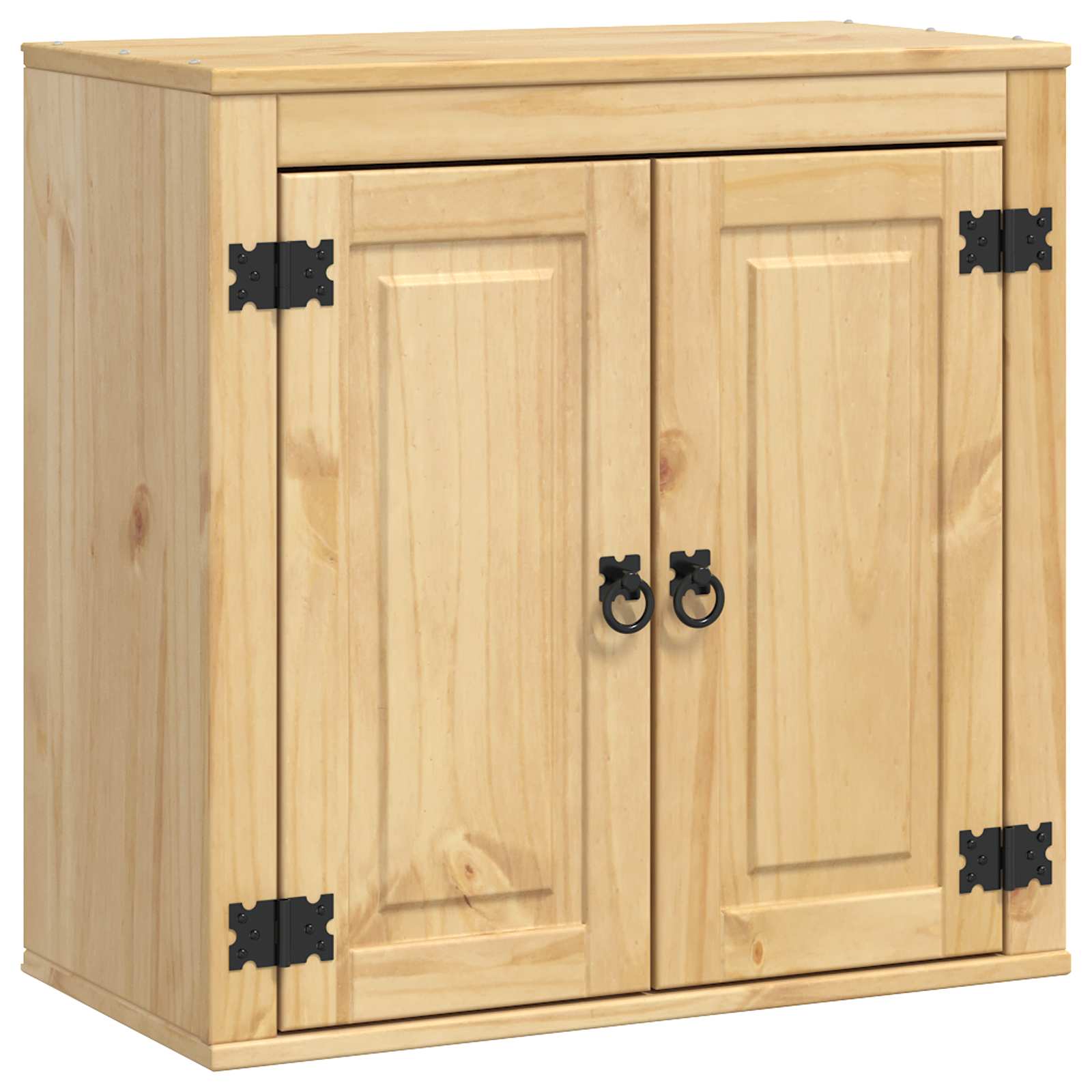Schrank SKI Honigbraun 60 x 46 x 81,5 cm Massives Kiefernholz