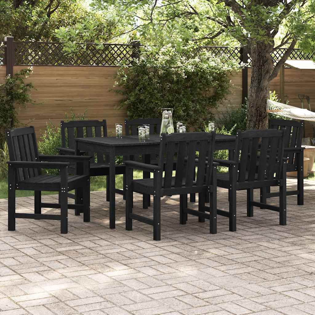 Gartenstuhl 4 pcs Weiß 65,5 x 59 x 88 cm Polyethylen