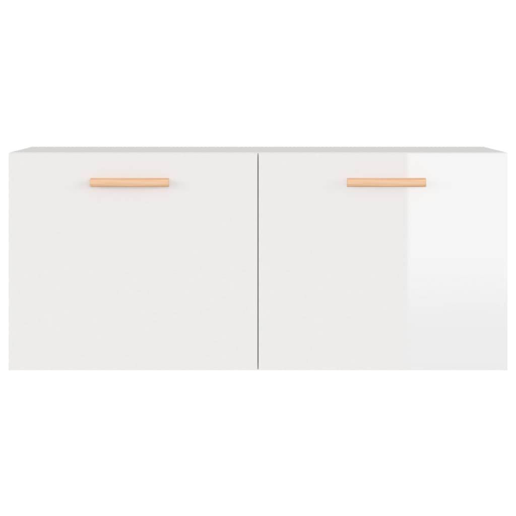 Wandschrank Weiß 80x35x36,5 cm Holzwerkstoff