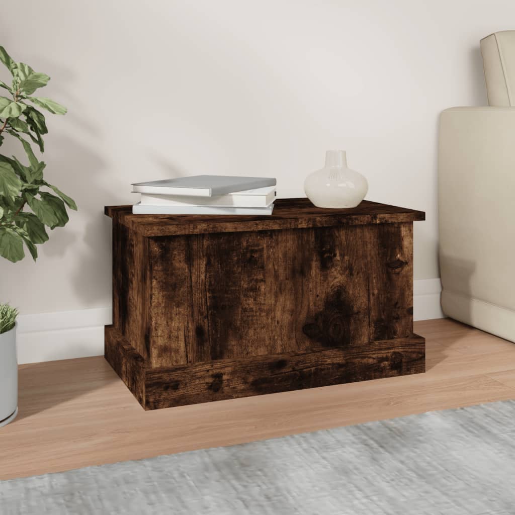 Aufbewahrungsbox Weiß 50 x 30 x 28 cm Holzwerkstoff