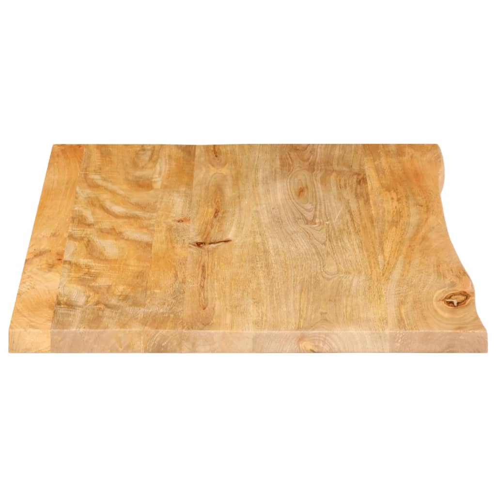 Wandregal 40x20x2,5 cm Rechteckig Massivholz Akazie Baumkante