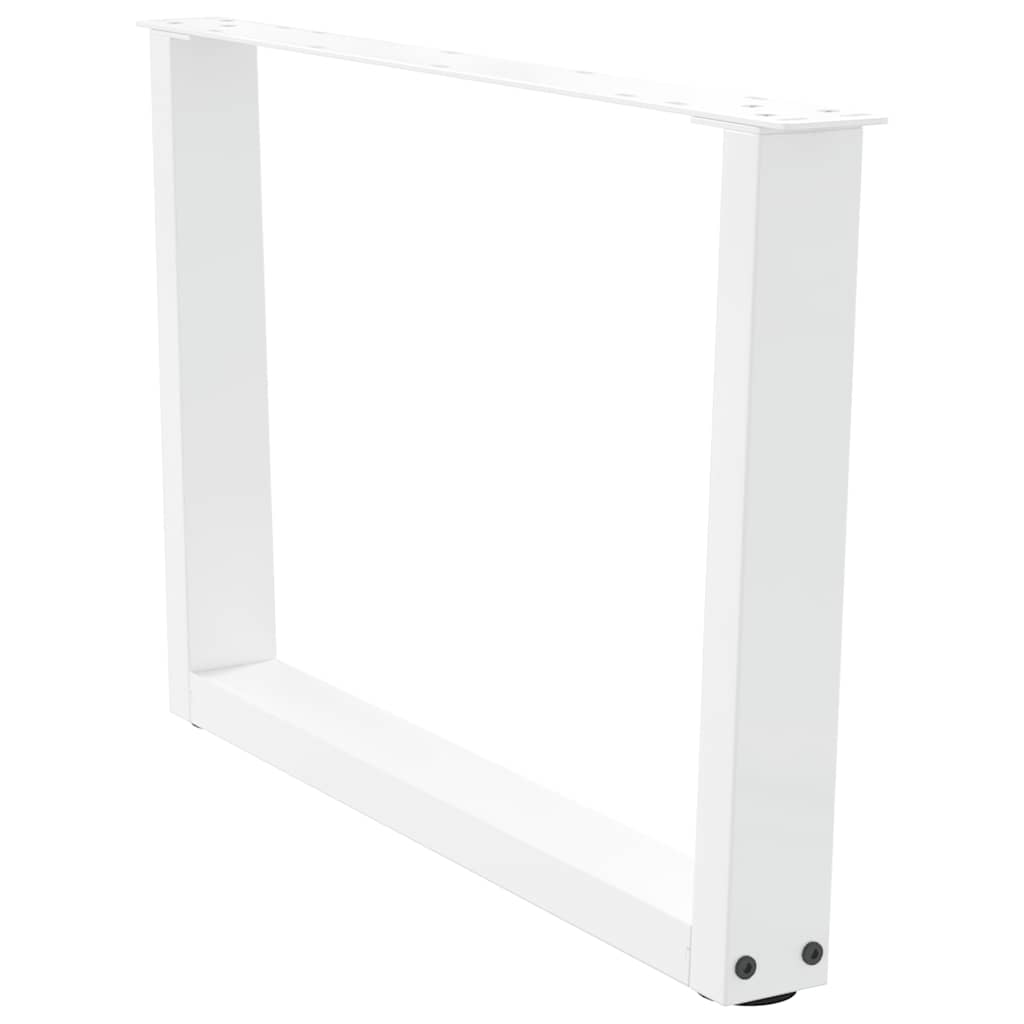 Couchtischbeine V-Form 2 Stück Schwarz 30x(30-31,3) cm Stahl