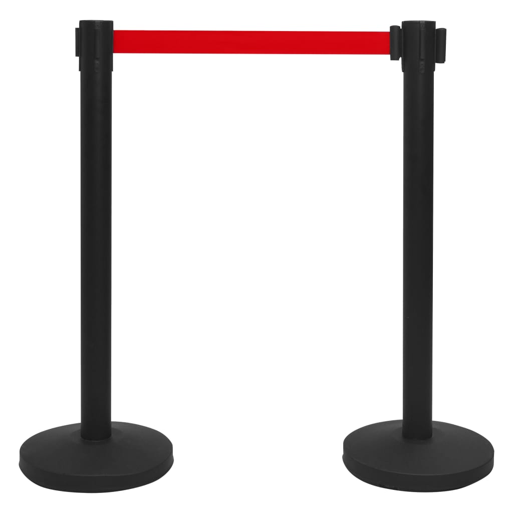 Personenleitsysteme 4 Stk. Edelstahl Silbern