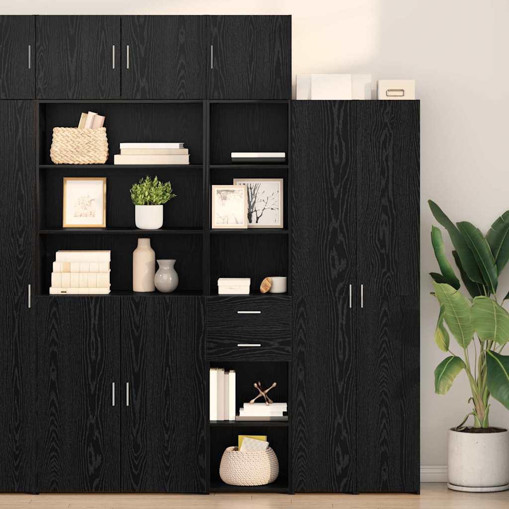 Highboard Altholz 40 x 42,5 x 185 cm Holzwerkstoff