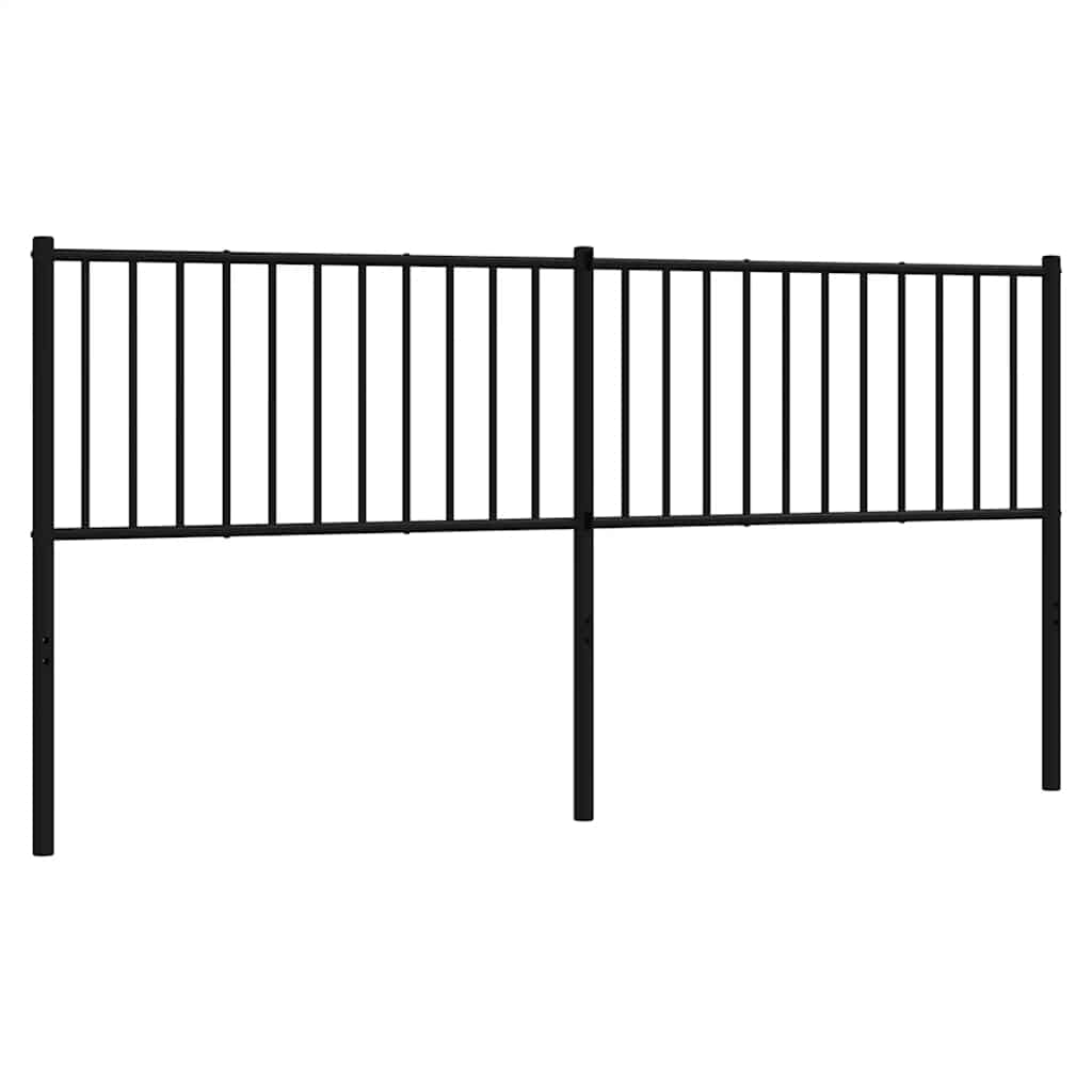 Ersatz-Kopfteil Metall Schwarz 75 cm