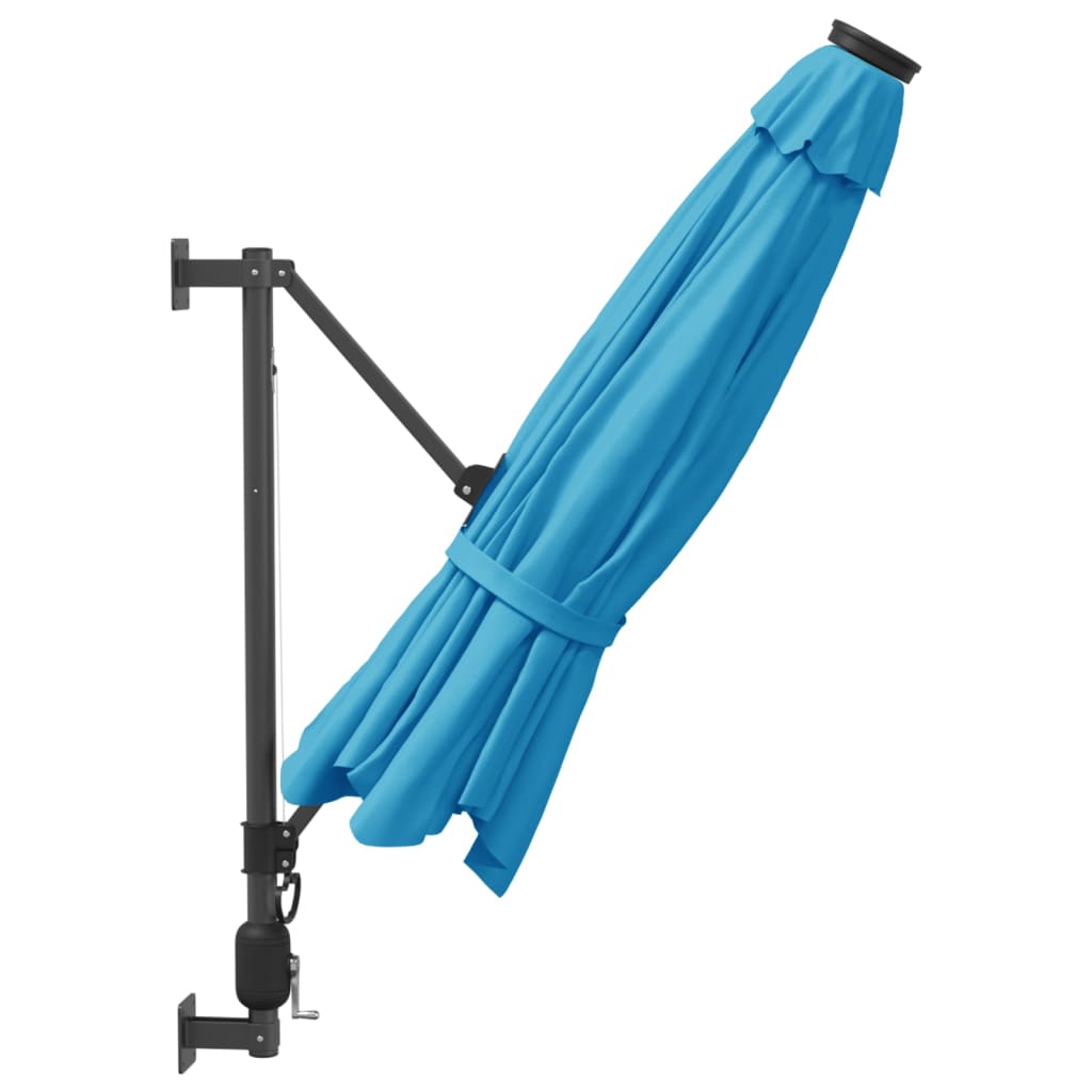 Wand-Sonnenschirm Apfelgrün 290 cm