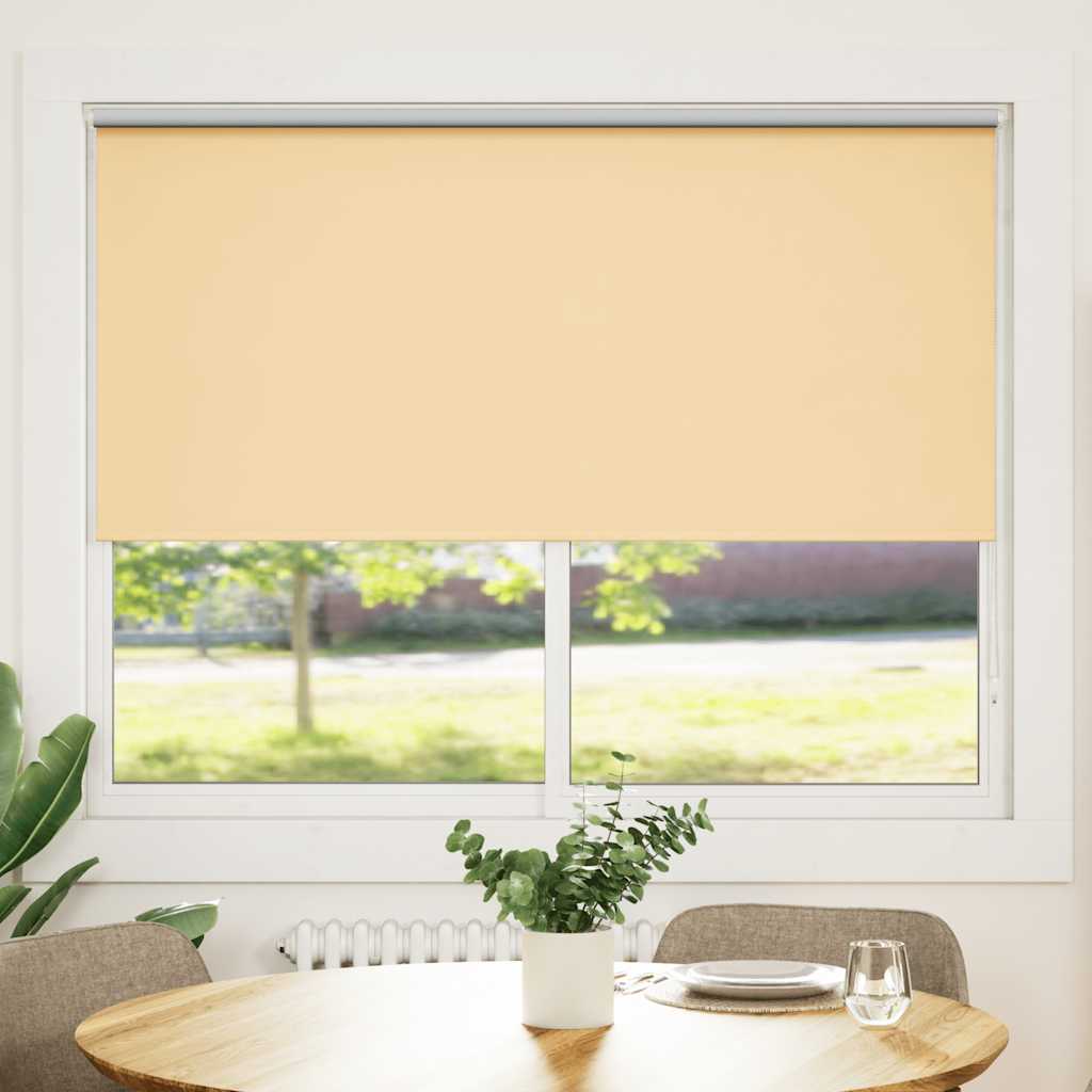 Verdunkelungsrollo 84,4 x 175 cm, Stoffbreite 80 cm, Weiß