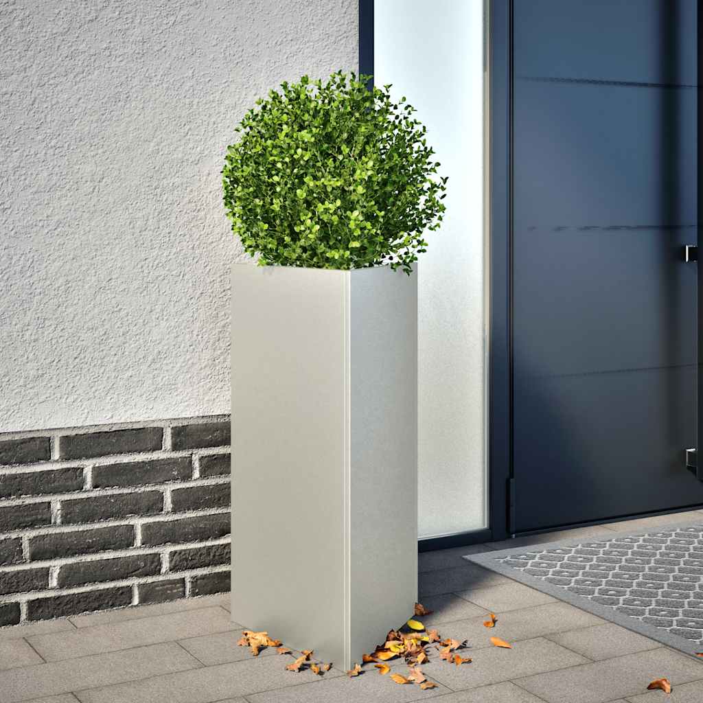 Pflanzkübel 30x26x75 cm Cortenstahl