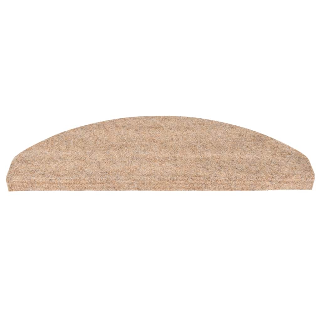 Stufenmatten Selbstklebend 15 Stk. 56x17x3 cm Beige