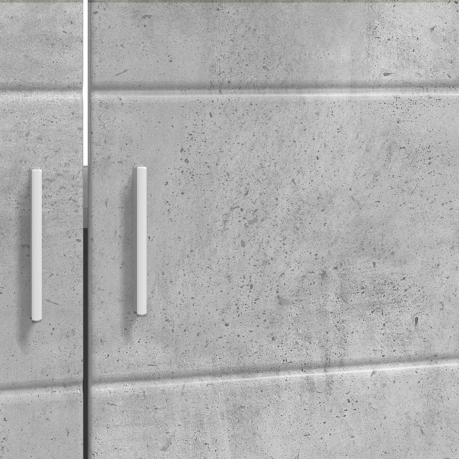 Badezimmermöbel-Set TULUM 2 pcs Weiß 60 x 34 x 63 cm
