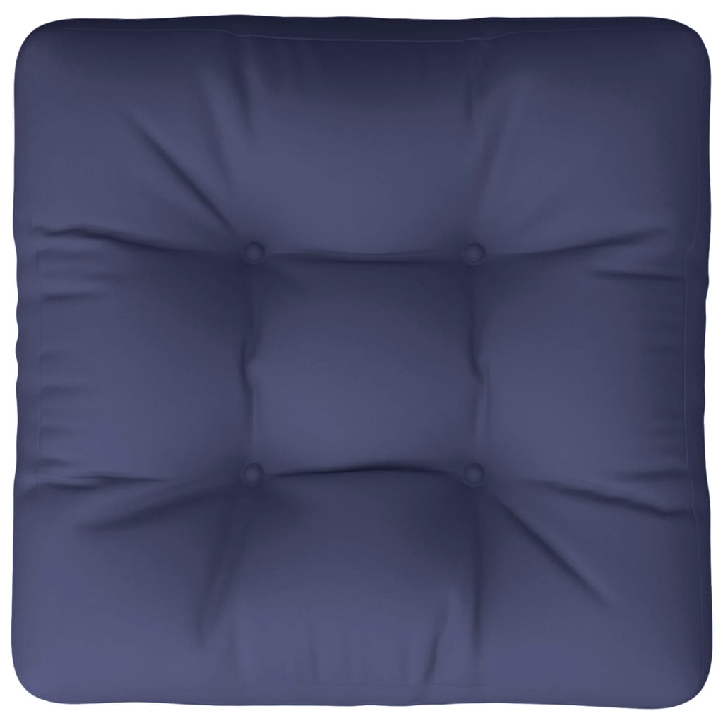 Palettenkissen Blau Weiß Gestreift 58x58x10 cm Oxford-Gewebe