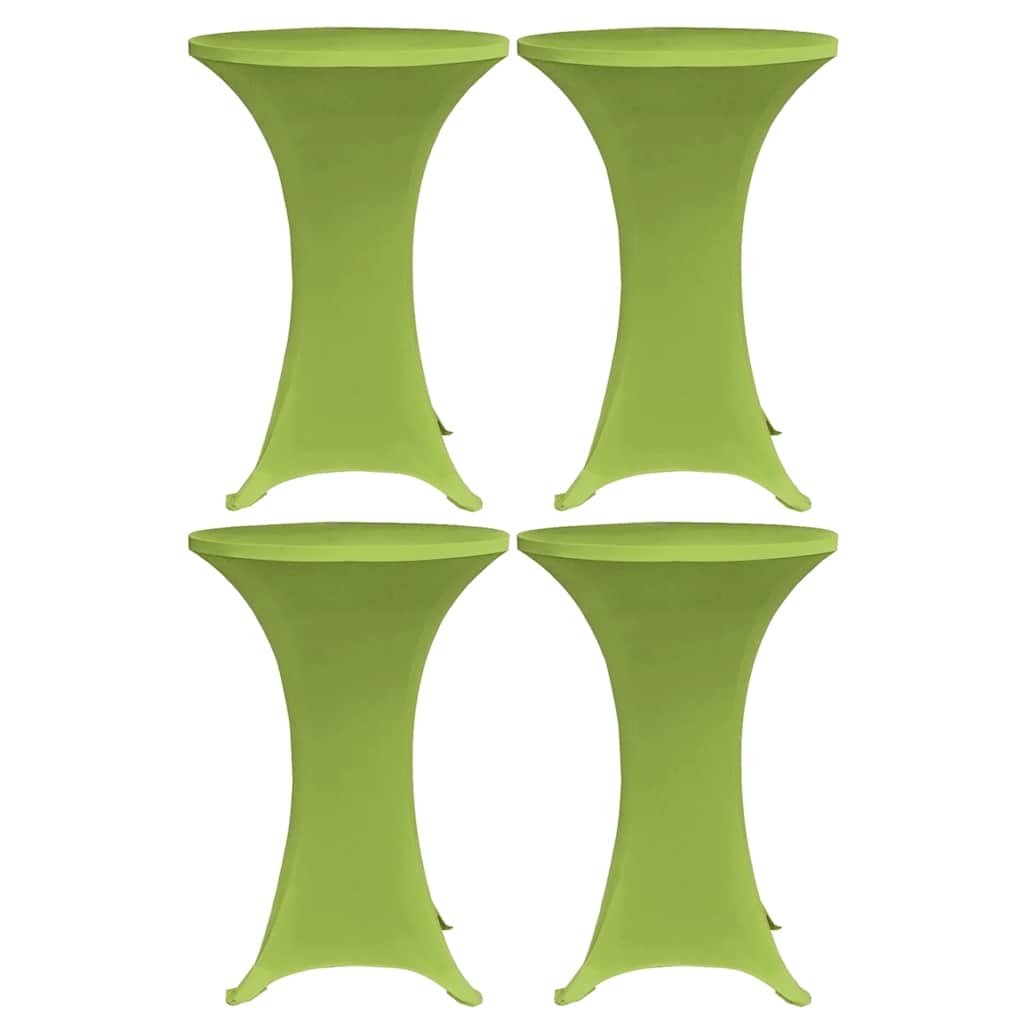 Tischhusse Stretchhusse 2 Stk 70 cm Anthrazit