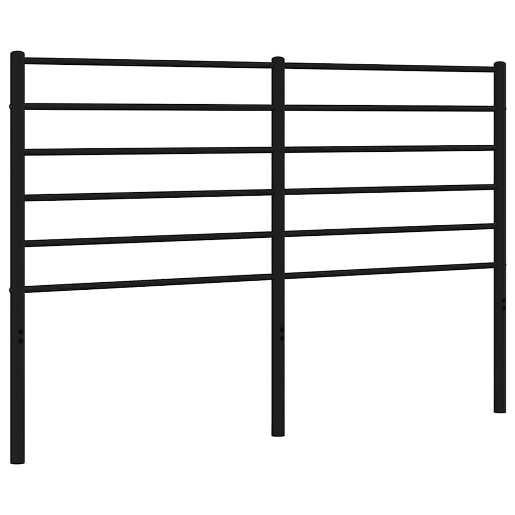 Ersatz-Kopfteil Metall Schwarz 80 cm