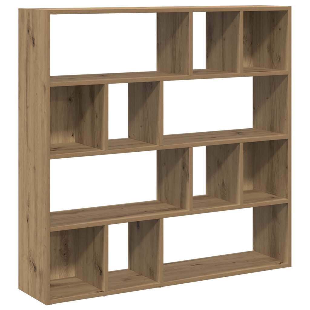 Bücherregal/Raumteiler Weiß 105x24x102 cm