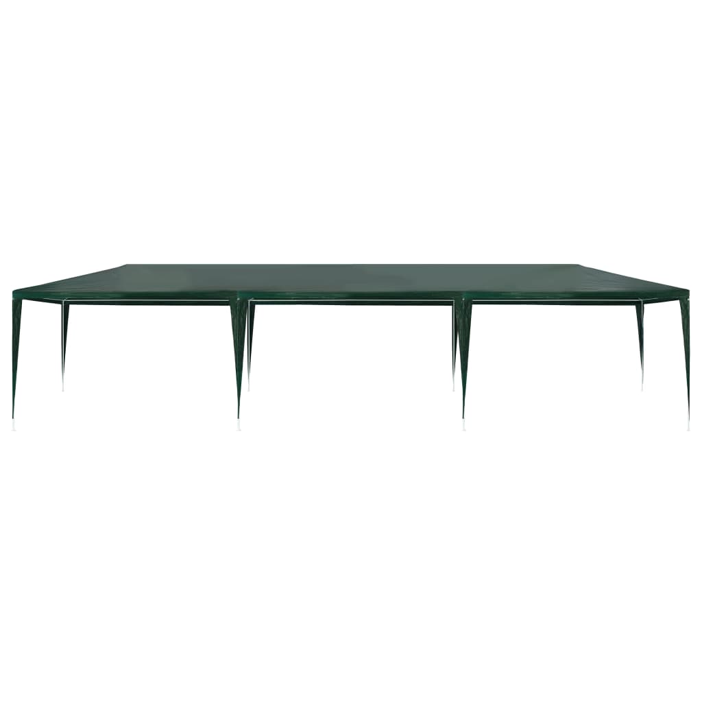 Partyzelt 400 x 300 x 255 cm Rot PE und Stahl