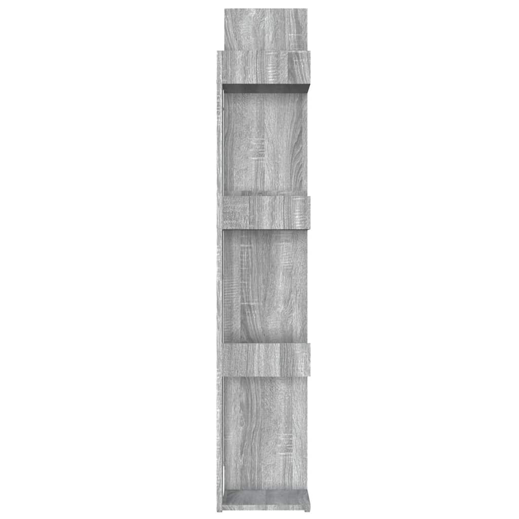 Bücherregal Weiß 86x25,5x140 cm Holzwerkstoff