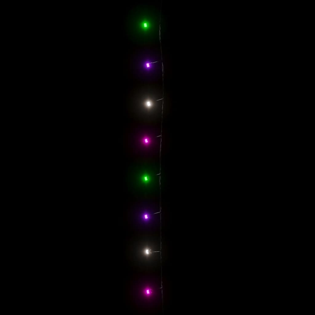 Lichterkette mit 400 LEDs Blau 40 m 8 Lichteffekte