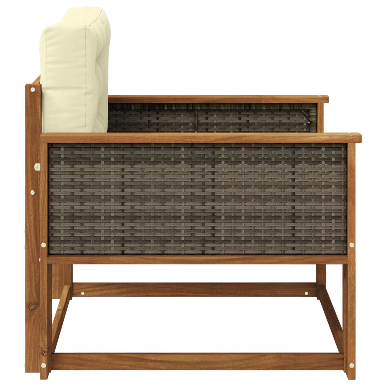 Outdoor Mittelsofa Natur