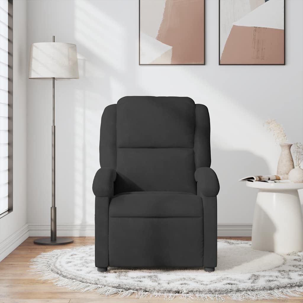 Relaxsessel Elektrisch Hellgrau Samt