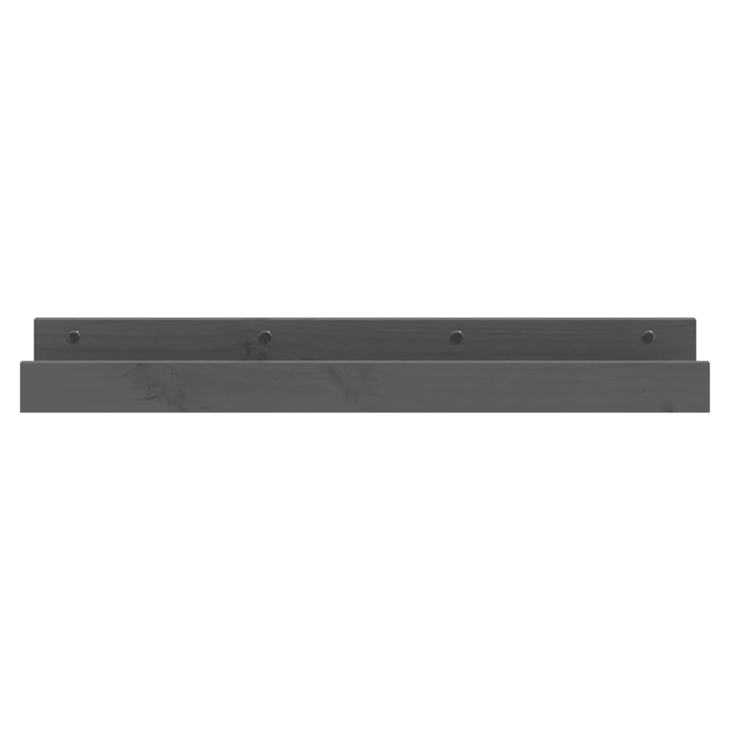 Wandregale 2 Stk. 50x12x9 cm Massivholz Kiefer