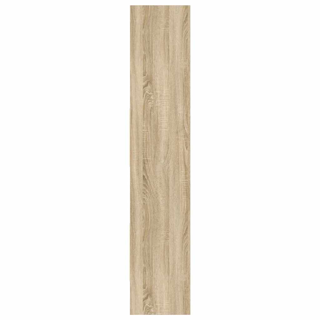 Bücherregal Weiß 40x35x180 cm Holzwerkstoff